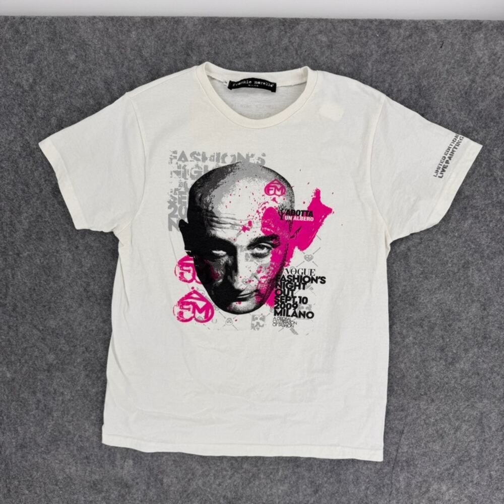 Frankie Morello Vogue Tshirt 2009 Vogue Fashion Night Out Size Medium